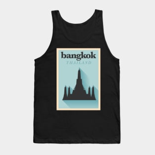 Bangkok Poster Design Tank Top